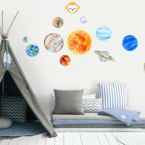Glow In The Dark Wall Stickers | Radium Wall Stickers For Bedroom